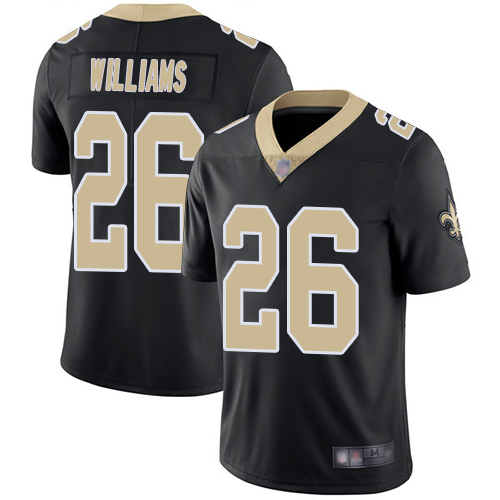 Men New Orleans Saints Limited Black P J  Williams Home Jersey NFL Football #26 Vapor Untouchable Jersey->new orleans saints->NFL Jersey